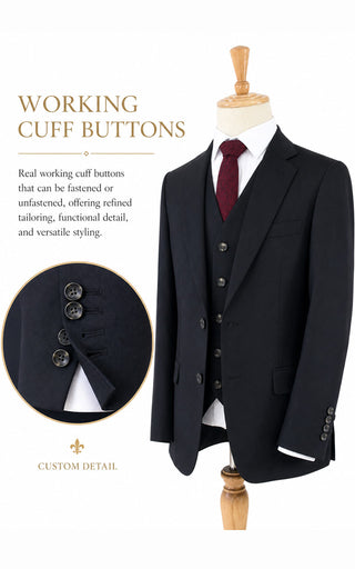 Working Cuff Buttons