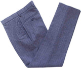 浅紫色粗花呢三件套西装