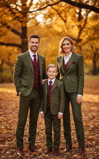 FAMILY 3 PIECE SUIT - THREE SETS