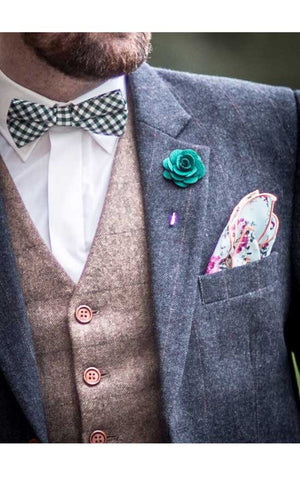 Freely Mix And Match 3 Pieces Tweed Suit 