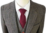 BDtailormade COUNTRY ESTATE GREEN HERRINGBONE TWEED 2 PIECE SUIT - BDtailormade TWEED SUITStweedmaker hockerty menstweedsuit