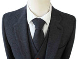 BDtailormade CHARCOAL HERRINGBONE TWEED 2 PIECE SUIT - BDtailormade TWEED SUITStweedmaker hockerty menstweedsuit