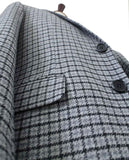 BDtailormade GREY HOUNDSTOOTH TWEED 3 PIECE - BDtailormade TWEED SUITStweedmaker hockerty menstweedsuit