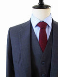 BDtailormade CHARCOAL PRINCE OF WALES CHECK SUIT - BDtailormade Worsted Suittweedmaker hockerty menstweedsuit