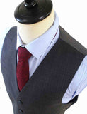 BDtailormade CHARCOAL PRINCE OF WALES CHECK SUIT - BDtailormade Worsted Suittweedmaker hockerty menstweedsuit