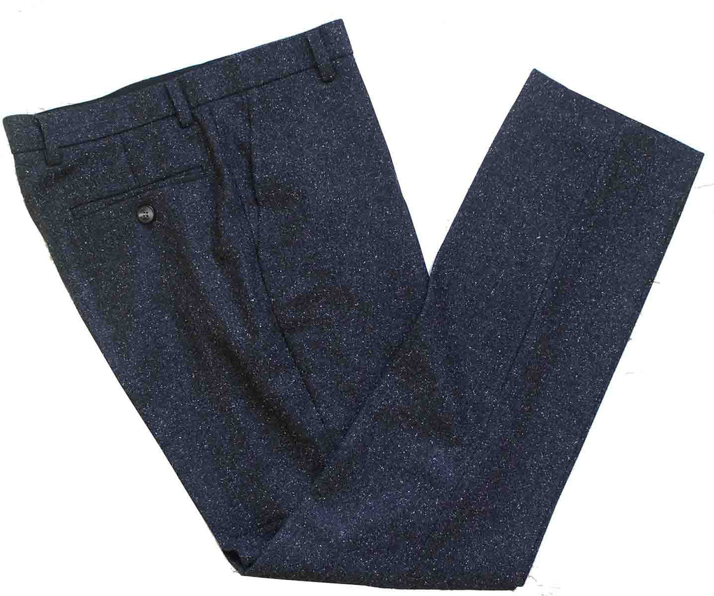 BDtailormade CLASSIC BLACK SPECKLE TWEED 3 PIECE SUIT - BDtailormade TWEED SUITStweedmaker hockerty menstweedsuit