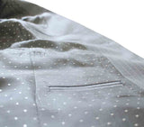 BDtailormade LIGHT GREY PINSTRIPE WORSTED 3 PIECE SUIT - BDtailormade Worsted Suittweedmaker hockerty menstweedsuit