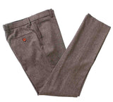 BDtailormade LIGHT BROWN HERRINGBONE TWEED 3 PIECE SUIT - BDtailormade TWEED SUITStweedmaker hockerty menstweedsuit