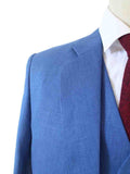NAVY BLUE 3 PIECE LINEN SUIT - BDtailormade