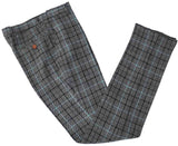 BDtailormade GREY BLUE HOUNDSTOOTH PLAID TWEED 3 PIECE SUIT - BDtailormade TWEED SUITStweedmaker hockerty menstweedsuit