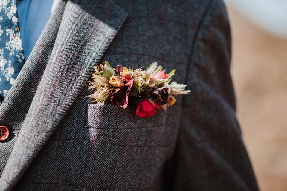 BDtailormade GREY HERRINGBONE TWEED 3 PIECE SUIT - BDtailormade TWEED SUITStweedmaker hockerty menstweedsuit