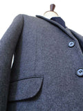 BDtailormade GREY TWILL TWEED 3 PIECE SUIT - BDtailormade TWEED SUITStweedmaker hockerty menstweedsuit
